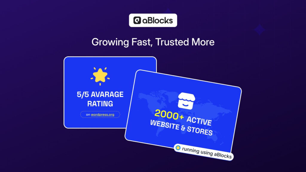 aBlocks Growing Fast, Trust More