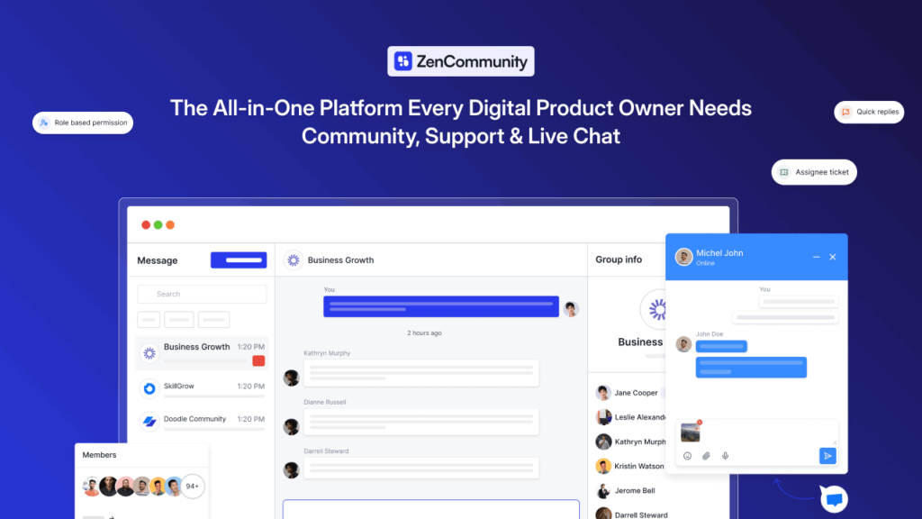 ZenCommunity: From Community Requests to Real-Time Engagement