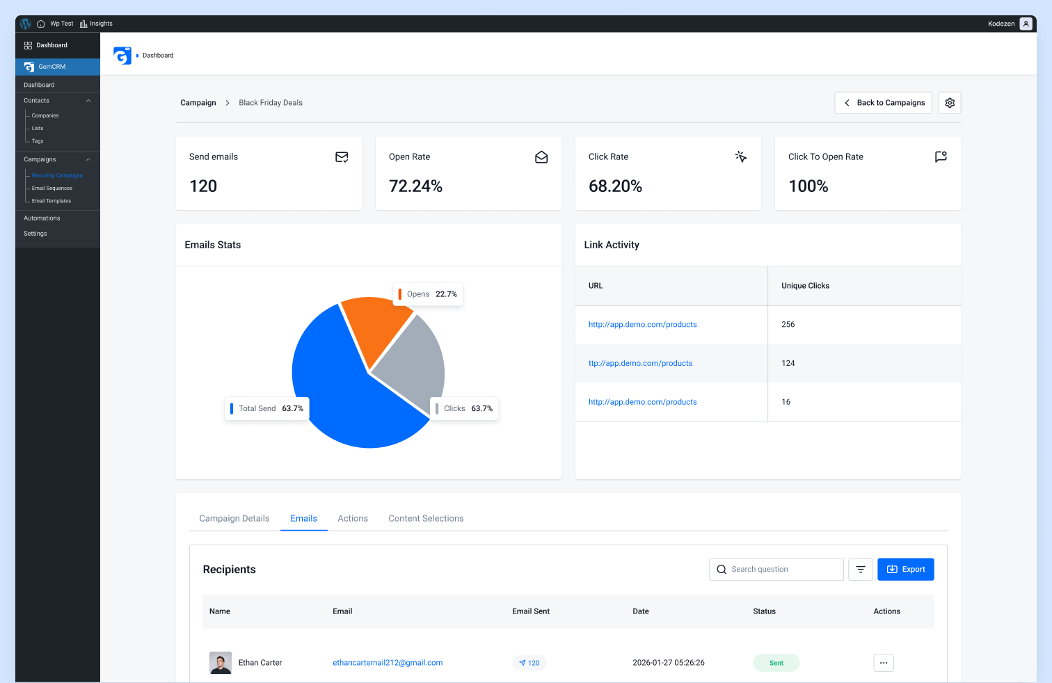 Analytics & Reporting